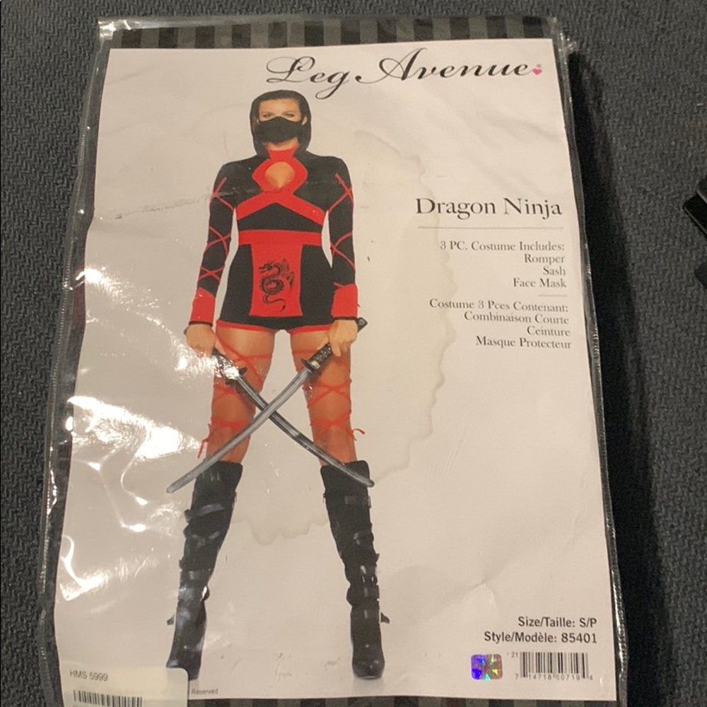 Womens Ninja Costume